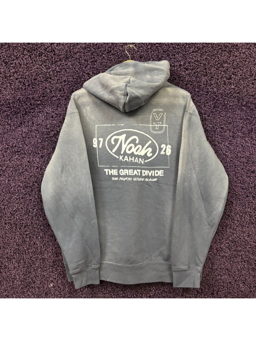 Noah Kahan The Great Divide Album Pit Stop Folk Pop Hoodie L